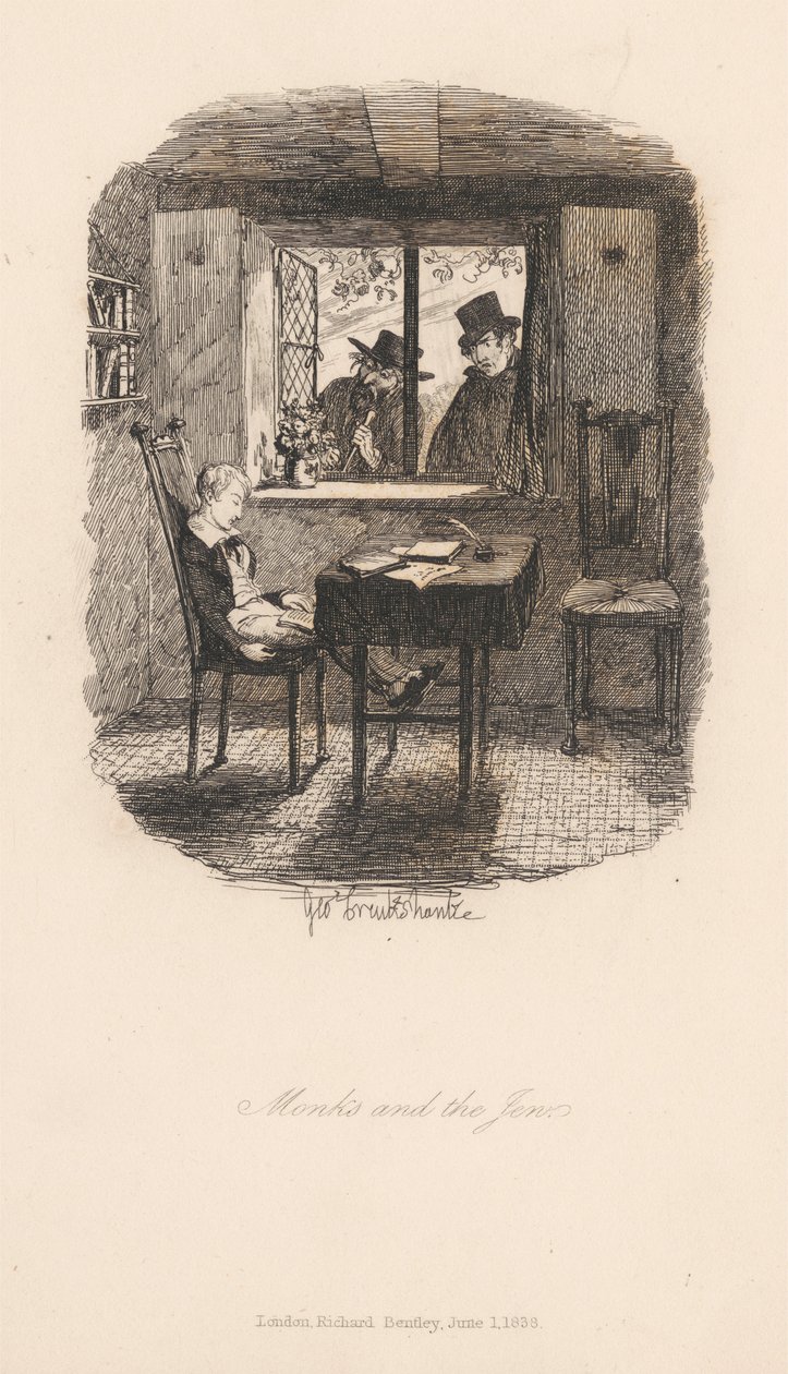 Szerzetesek és a zsidó alkotó: George Cruikshank