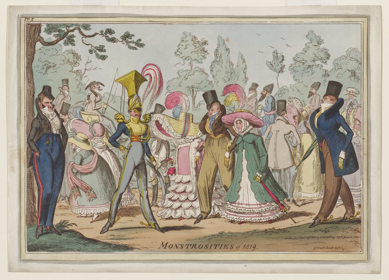 1819-es szörnyűségek alkotó: George Cruikshank