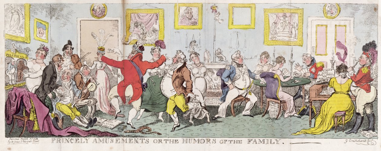 Fejedelmi mulatságok vagy A család humora alkotó: George Cruikshank