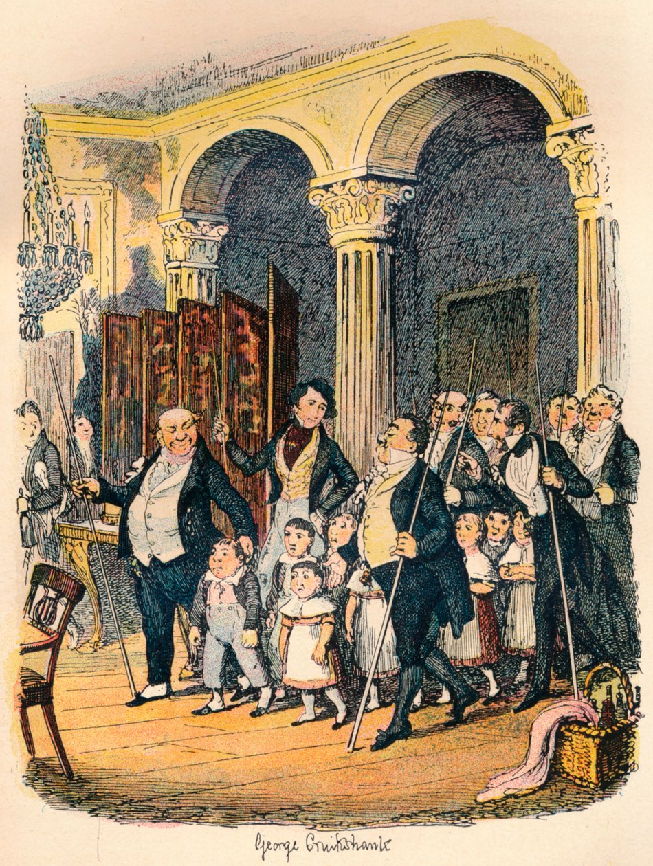 Nyilvános vacsorák, 1900 alkotó: George Cruikshank