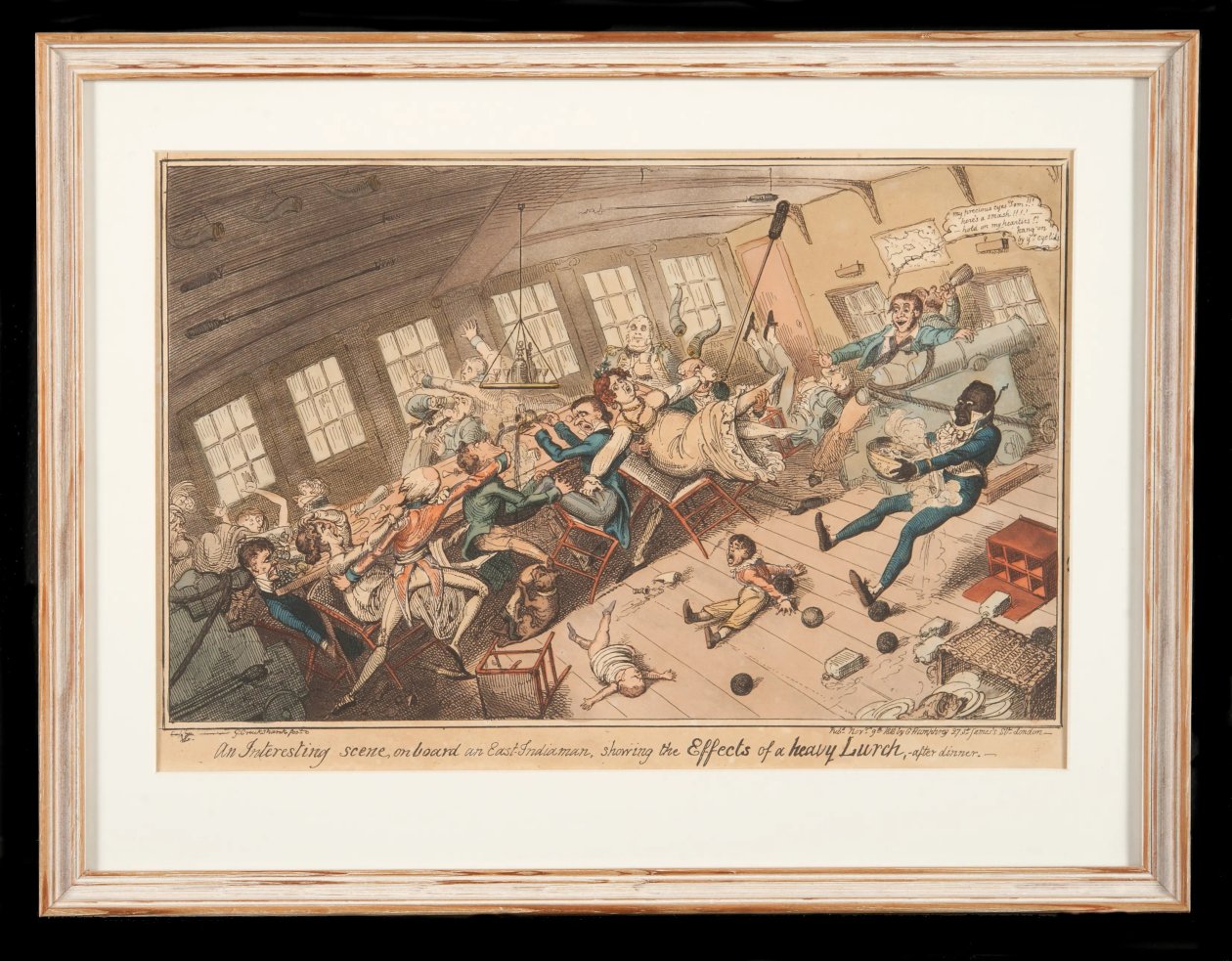 Mozgásban lévő szalon alkotó: George Cruikshank