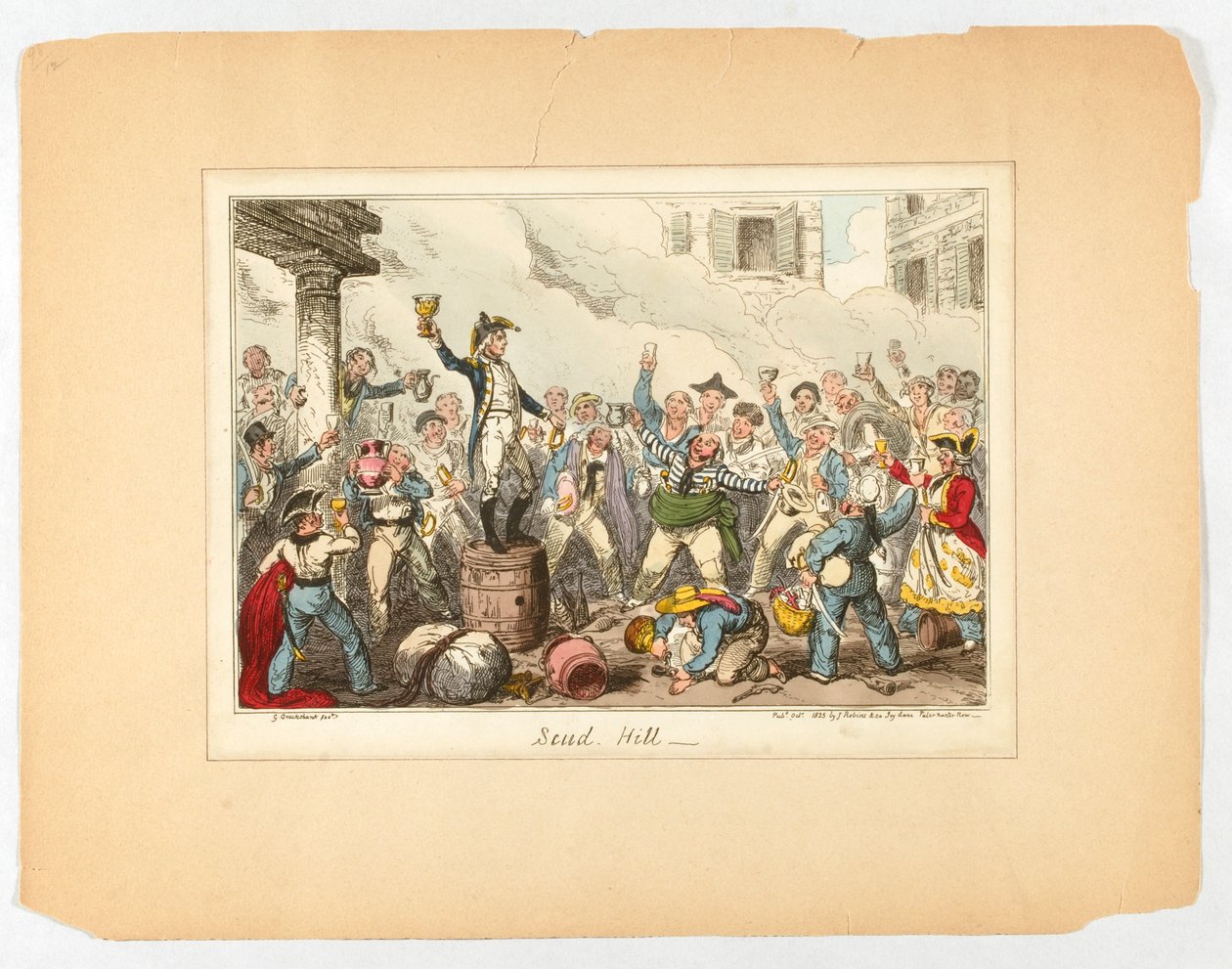 Scud Hill alkotó: George Cruikshank