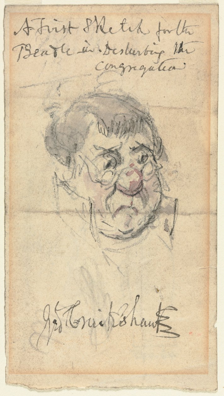 A Beadle. alkotó: George Cruikshank