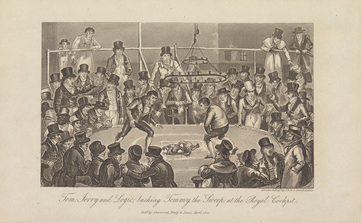 Tom, Jerry és Logic támogatja Tommy the Sweep-et alkotó: George Cruikshank