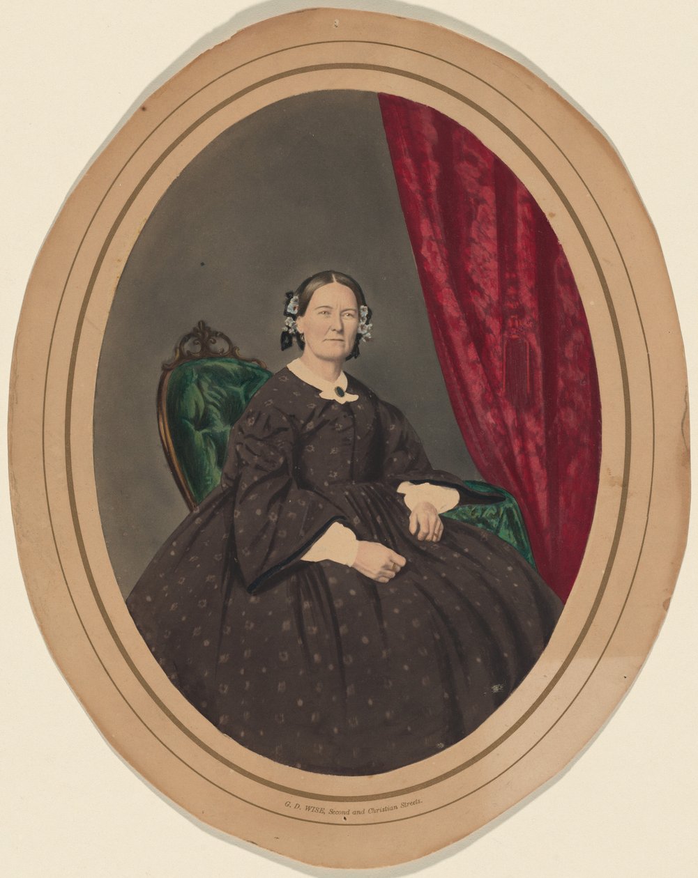 Sophie Hartman,1860-as évek (fotó) alkotó: George D. Wise