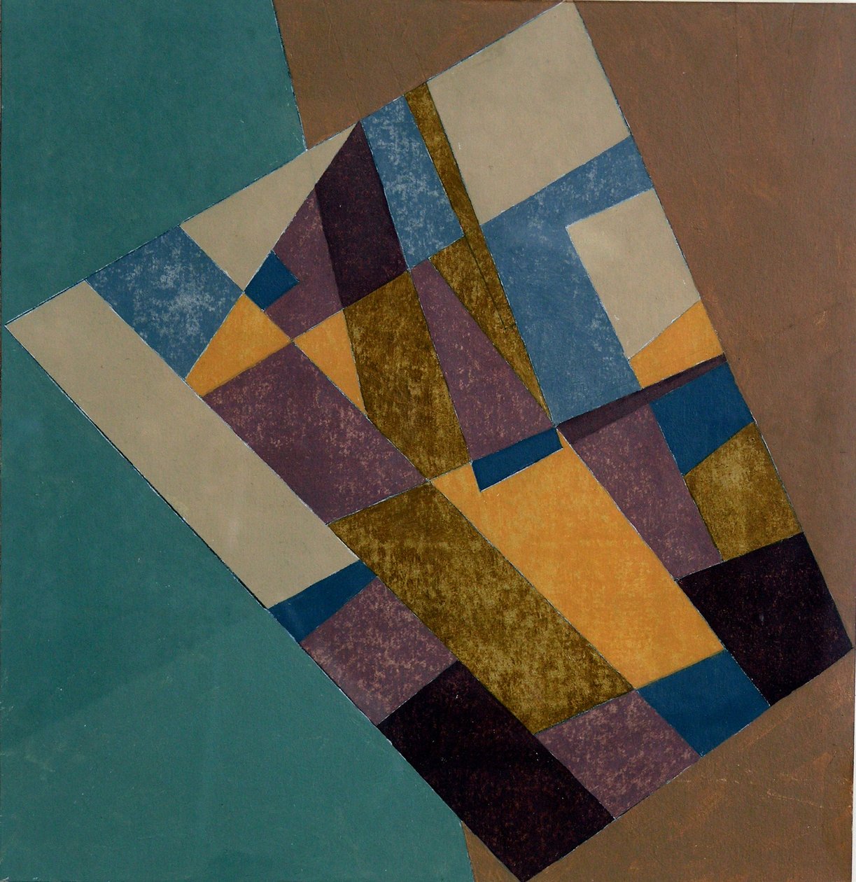 Field Tapestry, 2003 (olaj, kártya) alkotó: George Dannatt