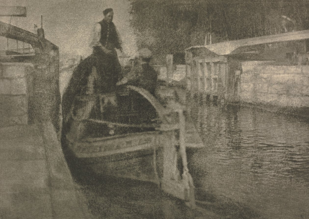 Kameramunka: A Thames Locker alkotó: George Davison