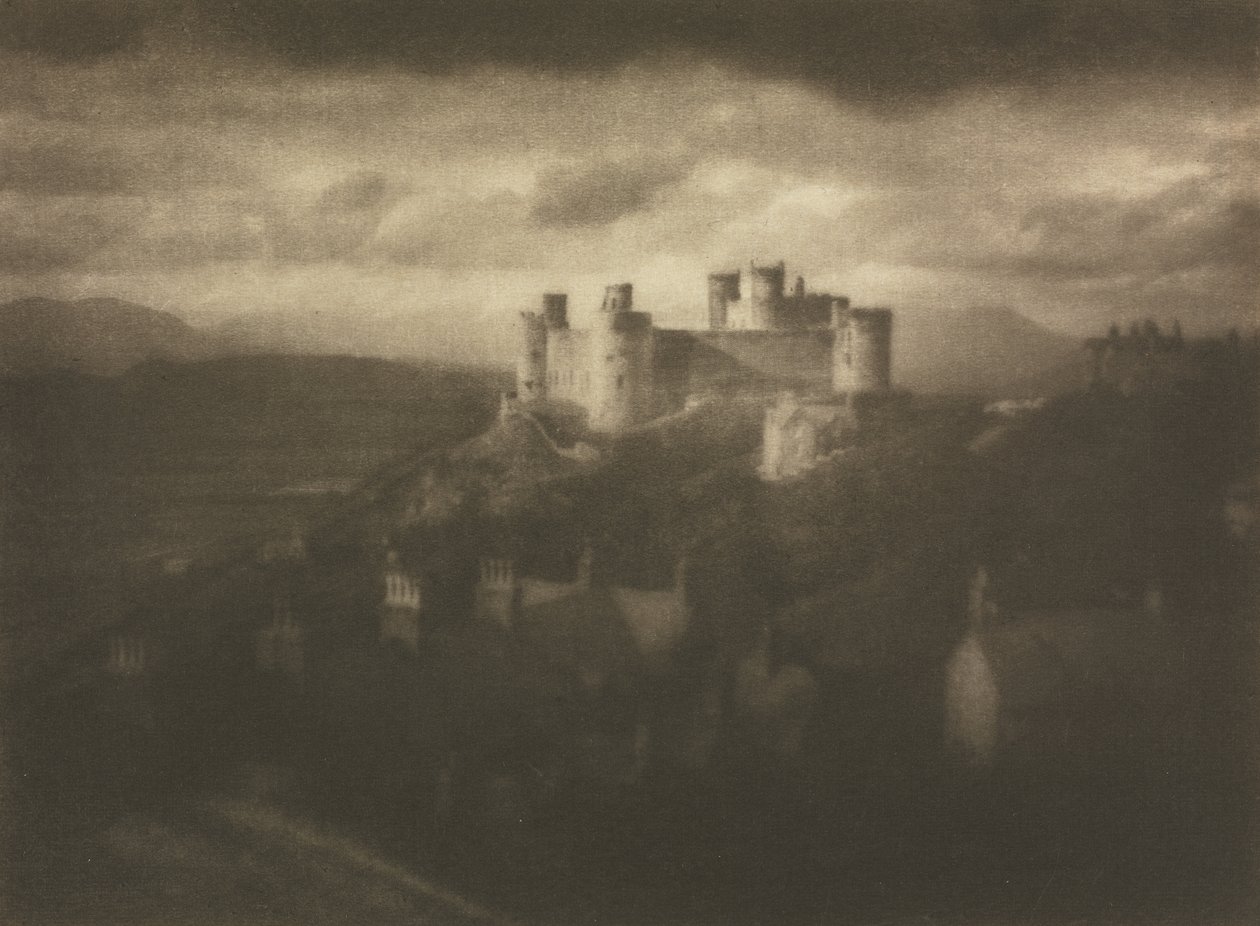 Kamera munka: Harlech kastély alkotó: George Davison