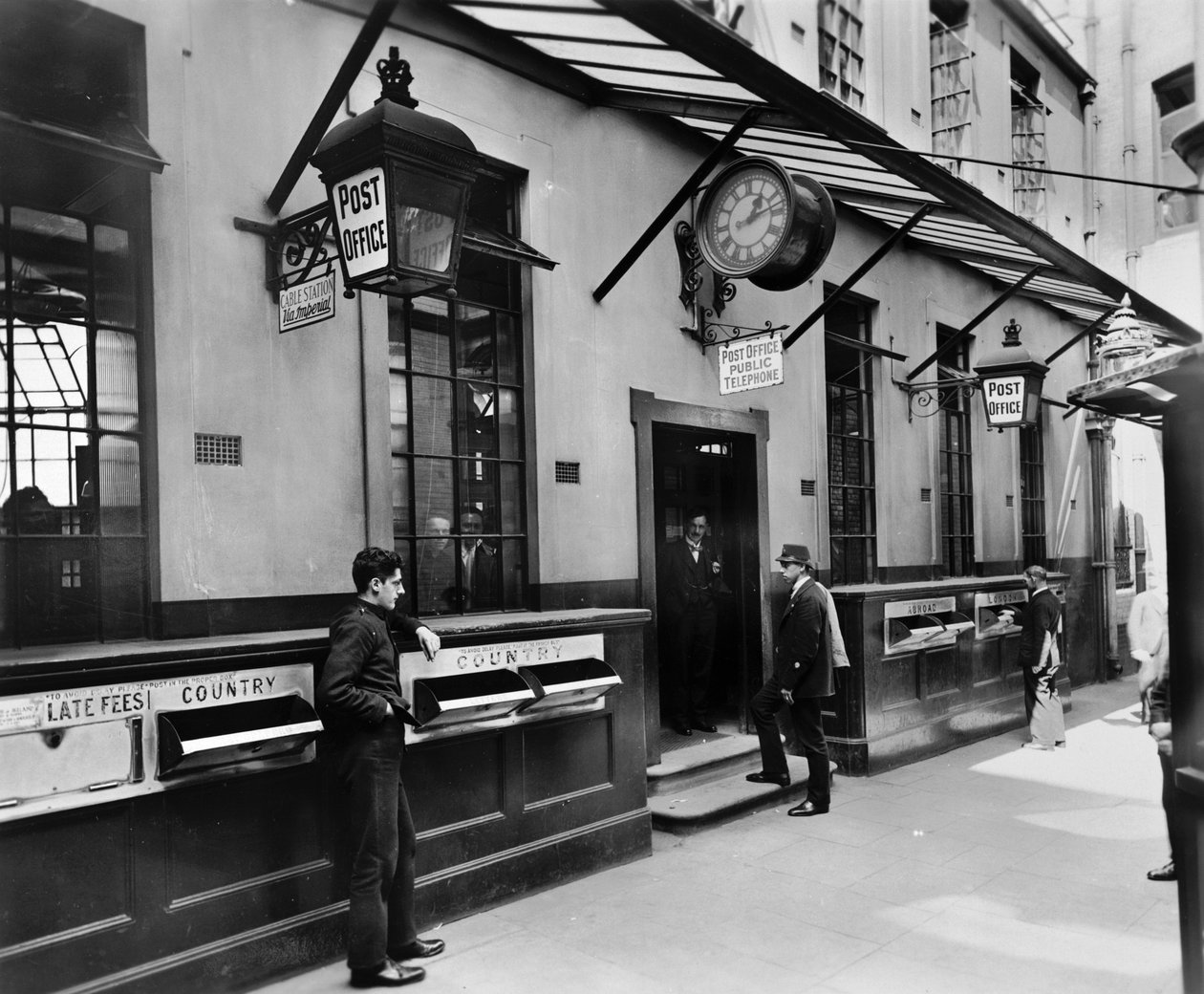 Lombard Street Post Office, City of London, c 19. század vége – 20. század eleje alkotó: George Davison Reid