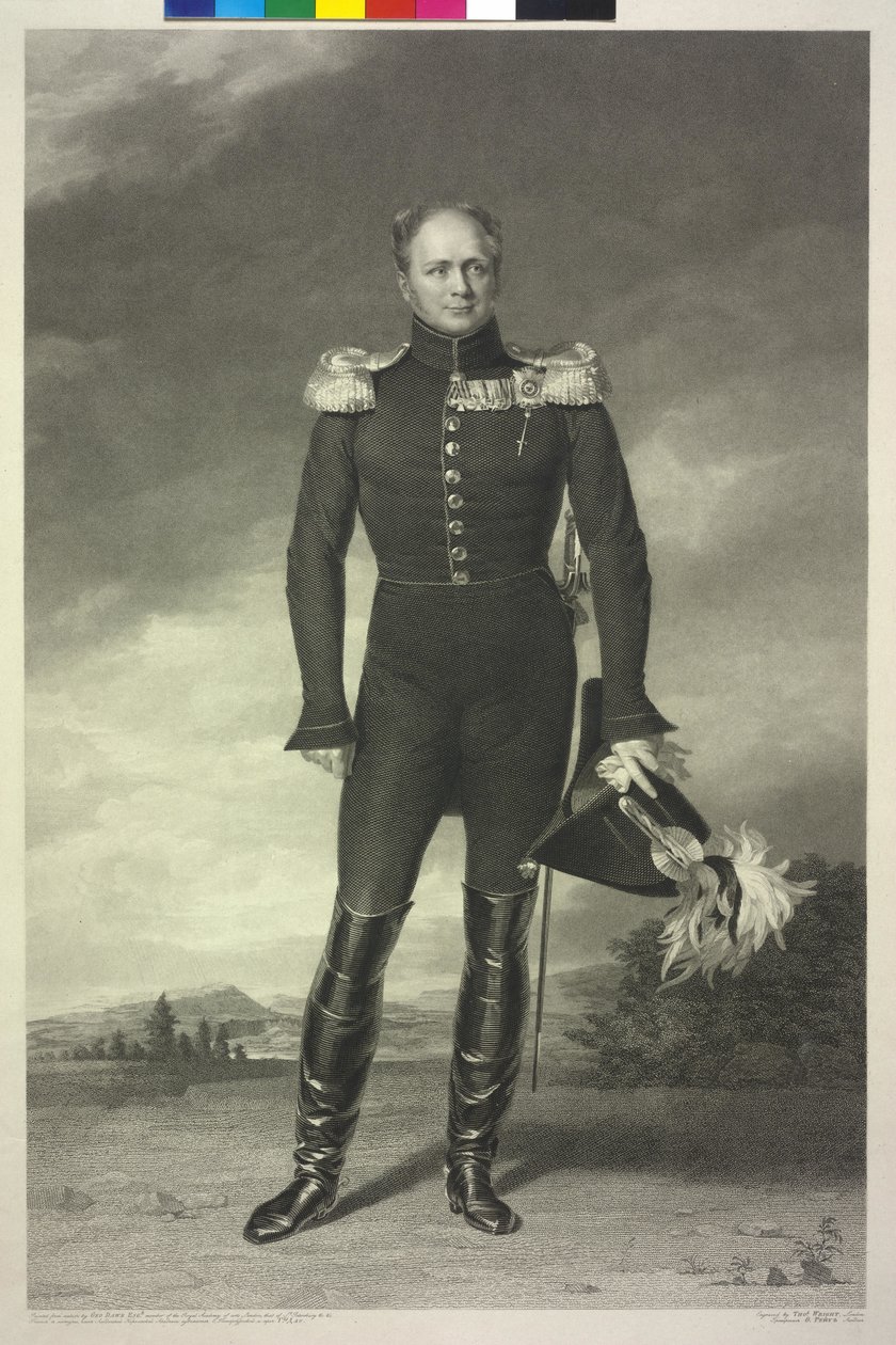 Oroszország császára I. Sándor alkotó: George Dawe