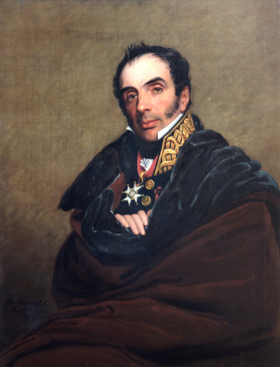 Miguel Ricardo de Alava tábornok (olaj, vászon) alkotó: George Dawe