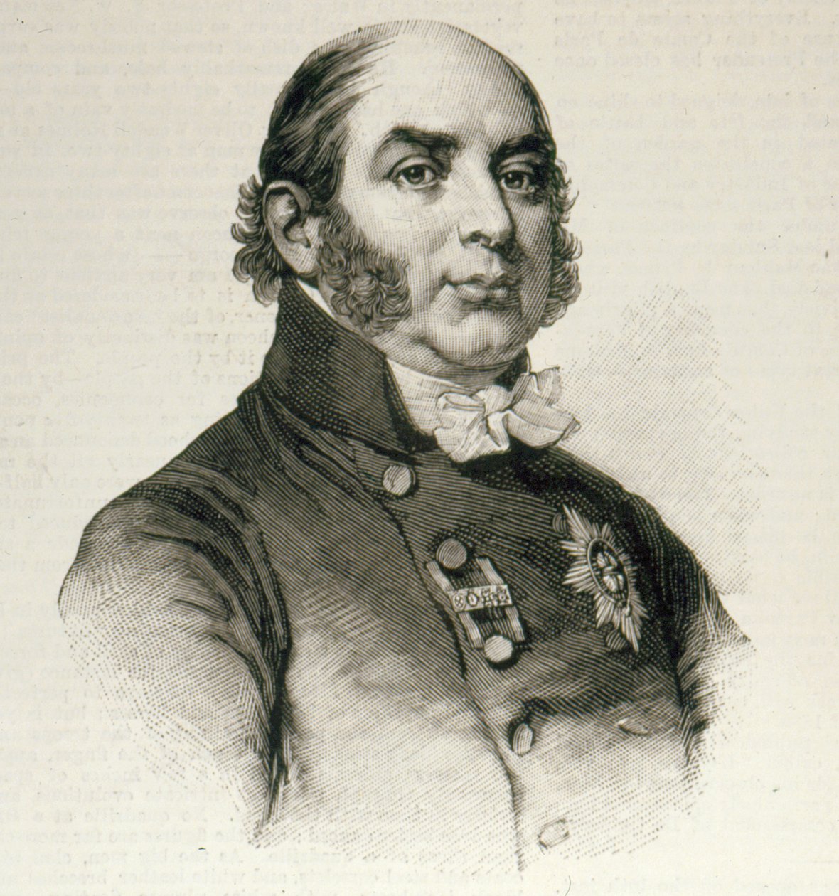 HRH Kent hercege, a királynő atyja, a „The Illustrated London News”-ból, 1886. június 19. alkotó: George Dawe