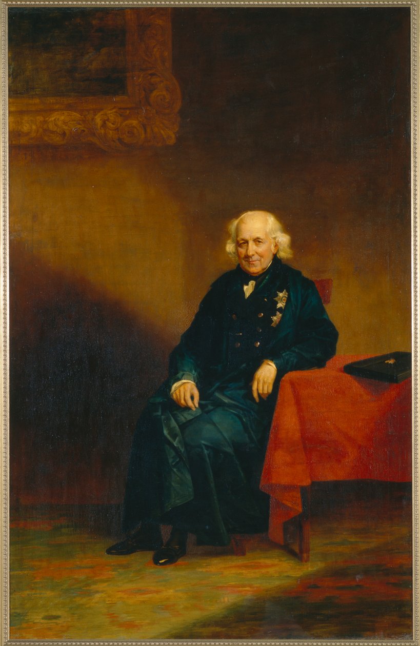 Nyikolaj Szemjonovics Mordvinov gróf portréja 1754-1845 alkotó: George Dawe