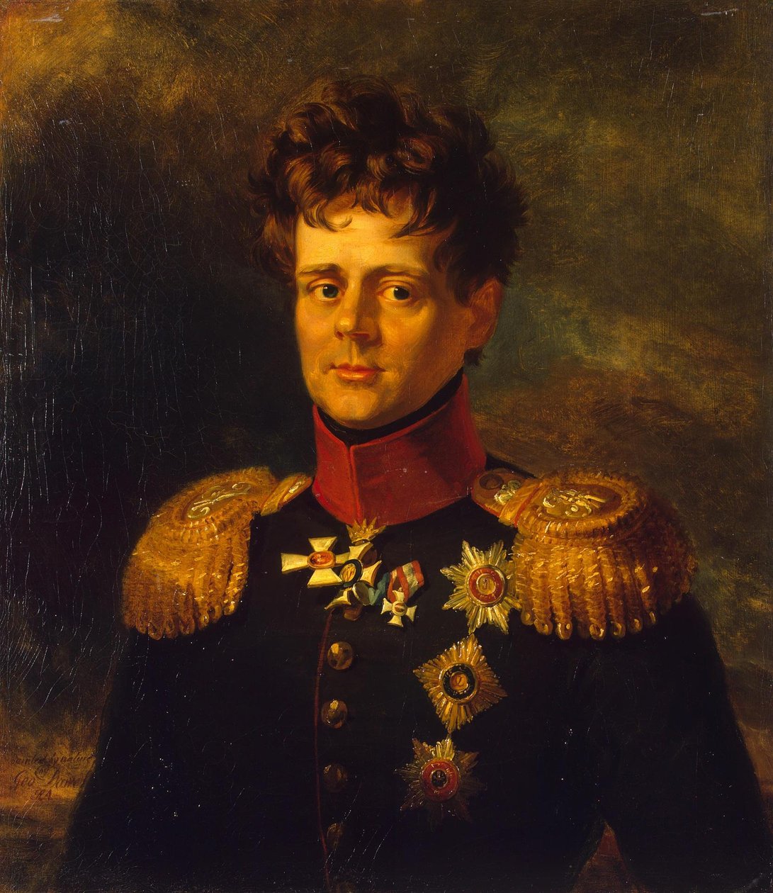 Eugén württenbergi herceg portréja (1787/88-1857) alkotó: George Dawe