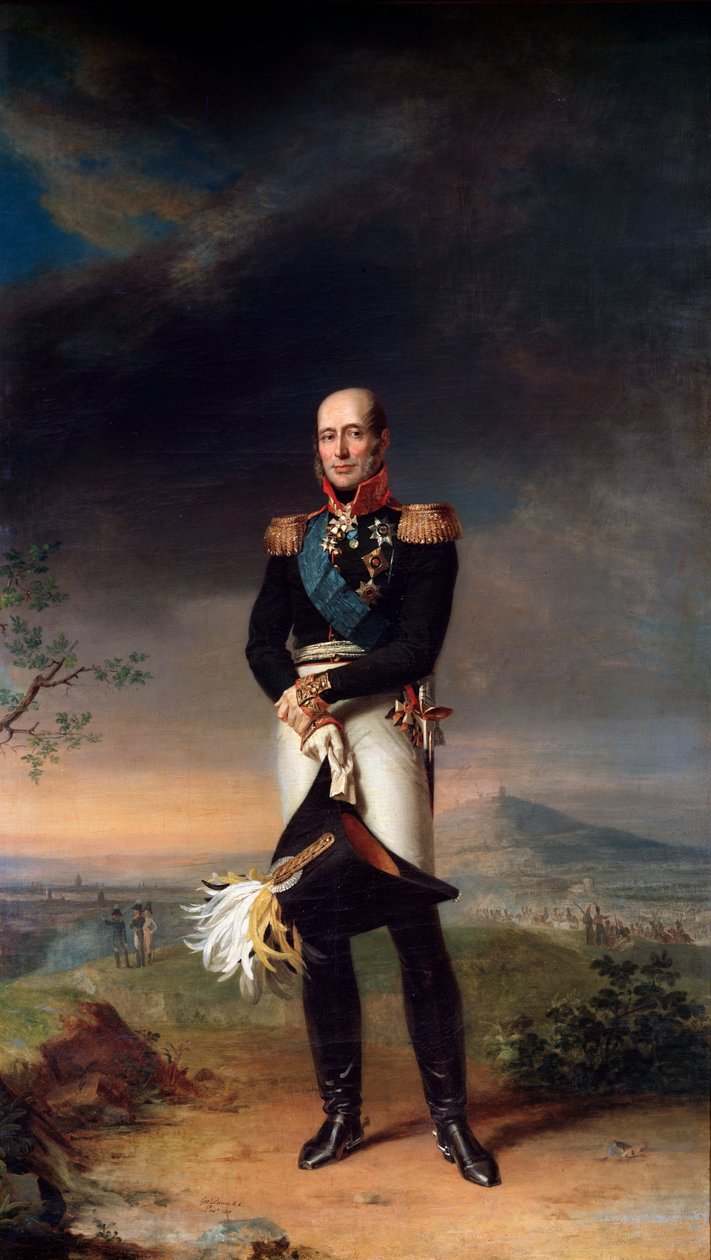 Mikhail Barklay-de-Tolli tábornagy gróf portréja, 1829 alkotó: George Dawe