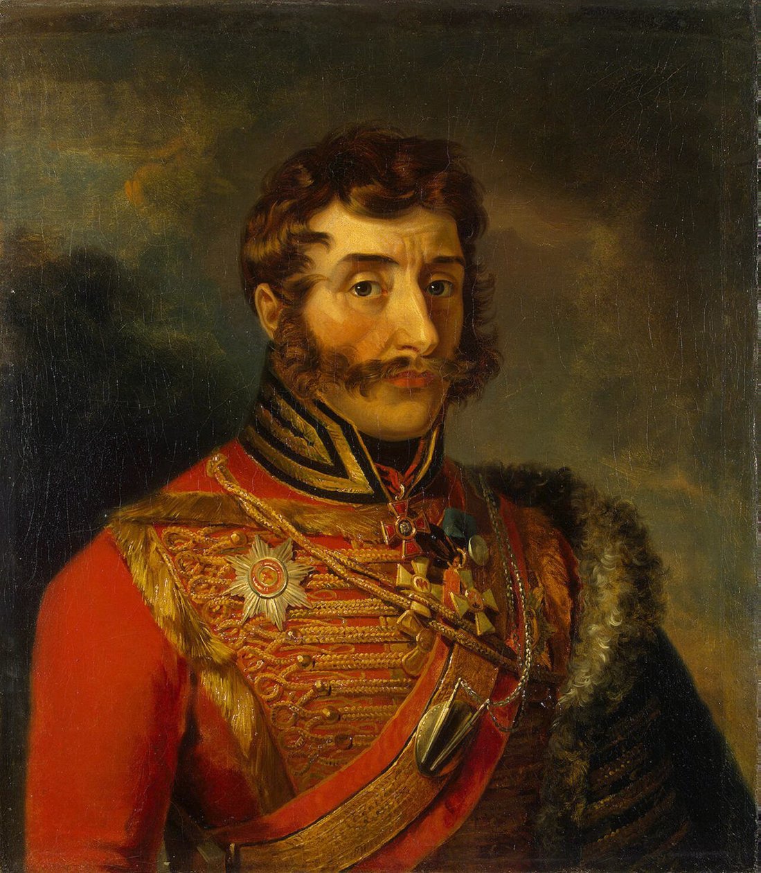 Ivan Szemjonovics Dorokhov portréja 1762-1815, 1825 előtt alkotó: George Dawe