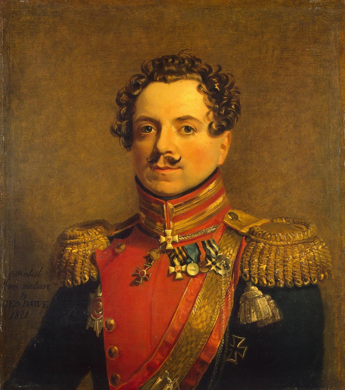 Sztepan S. Andrejevszkij (1782-1842) portréja alkotó: George Dawe