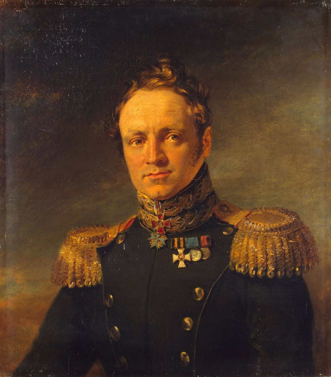 Jevgenyij Alekszandrovics Golovin portréja 1782-1858, 1825 előtt alkotó: George Dawe