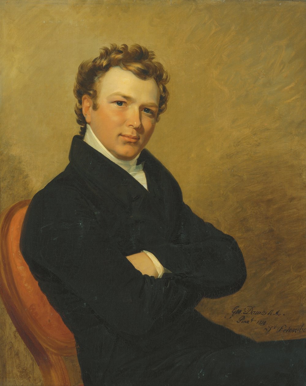 Egy fiatal úriember portréja, 1819 alkotó: George Dawe