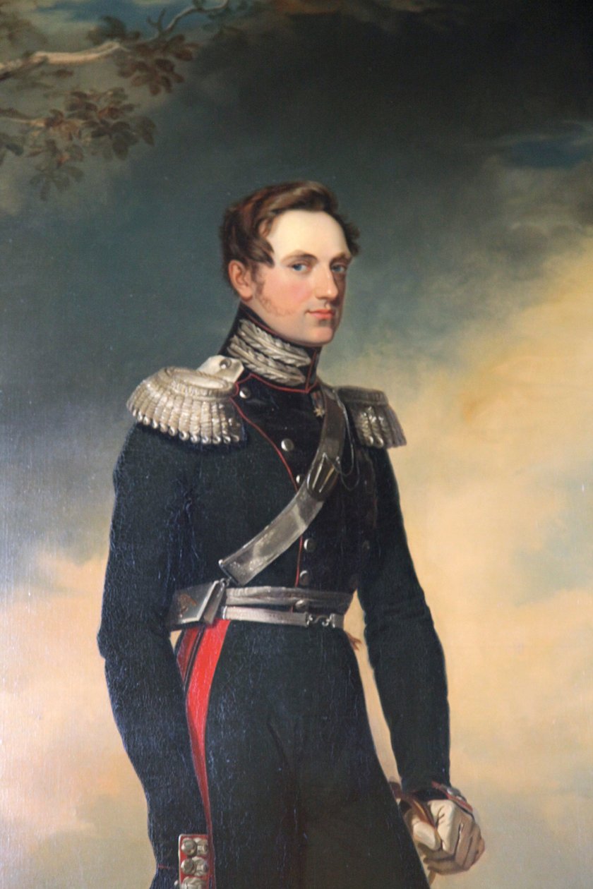 "Nikolaj Pavlovics nagyherceg portréja", 1820-as évek alkotó: George Dawe