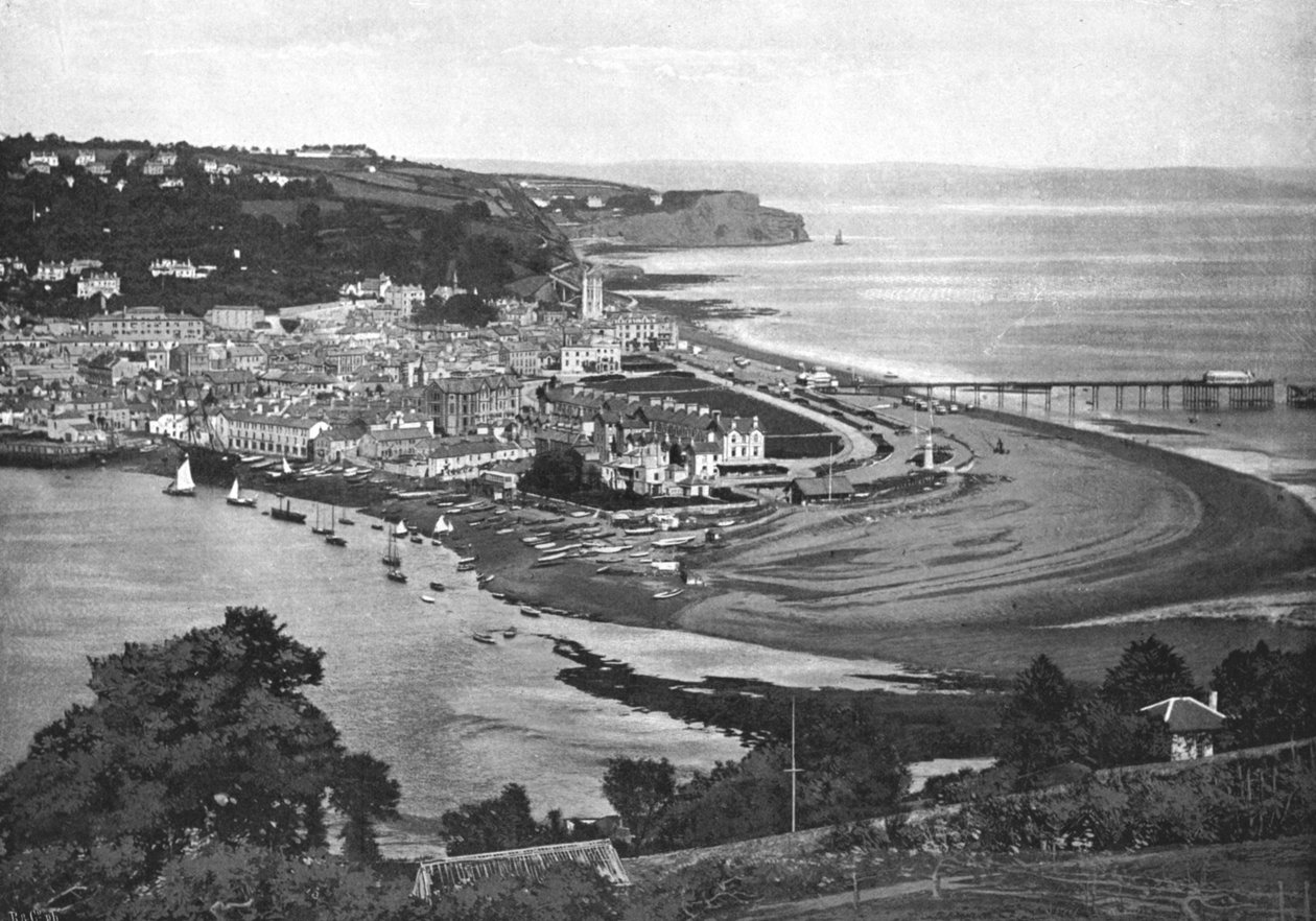 Teignmouth, 1900. sz alkotó: George Denney