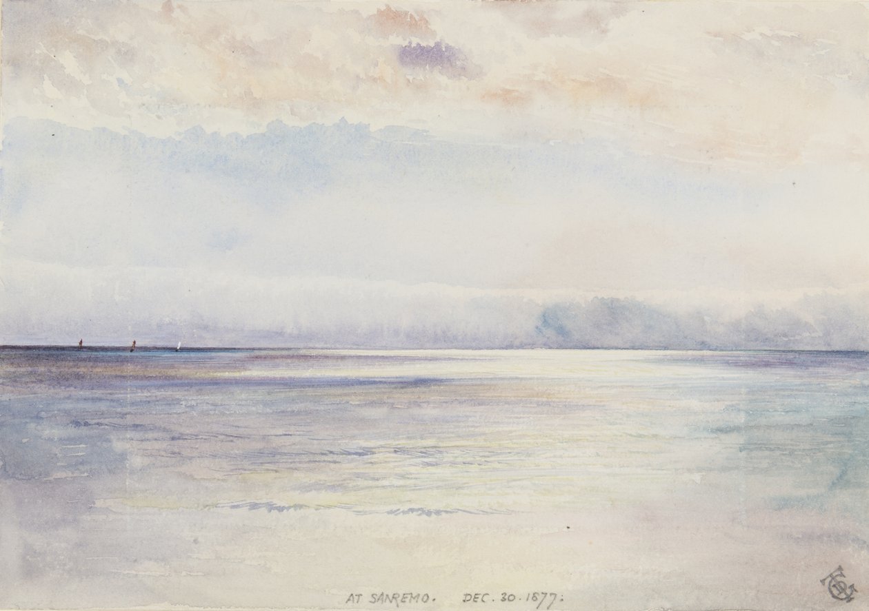 San Remóban, 1877. december 30. (wc papíron) alkotó: George Douglas Tinling