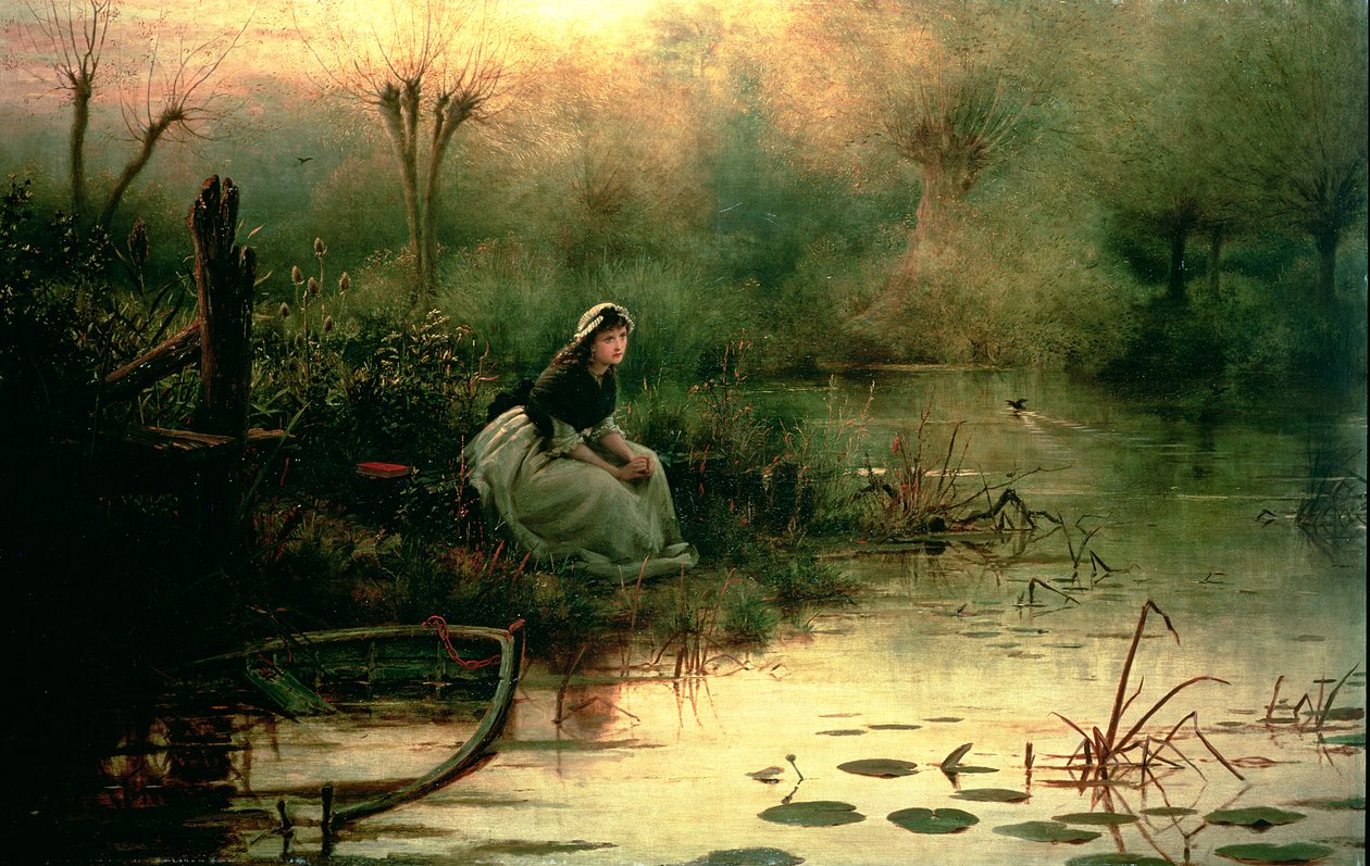 Willow, Willow William Shakespeare Hamletéből (1564-1616) alkotó: George Dunlop Leslie