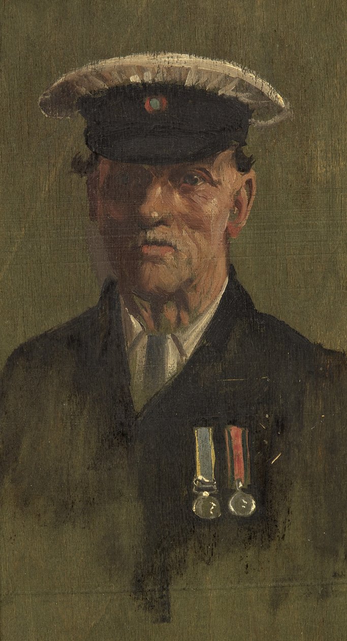 G. Marshman portréja, 62., 1920 körül (olaj, tábla) alkotó: George Edmund Butler