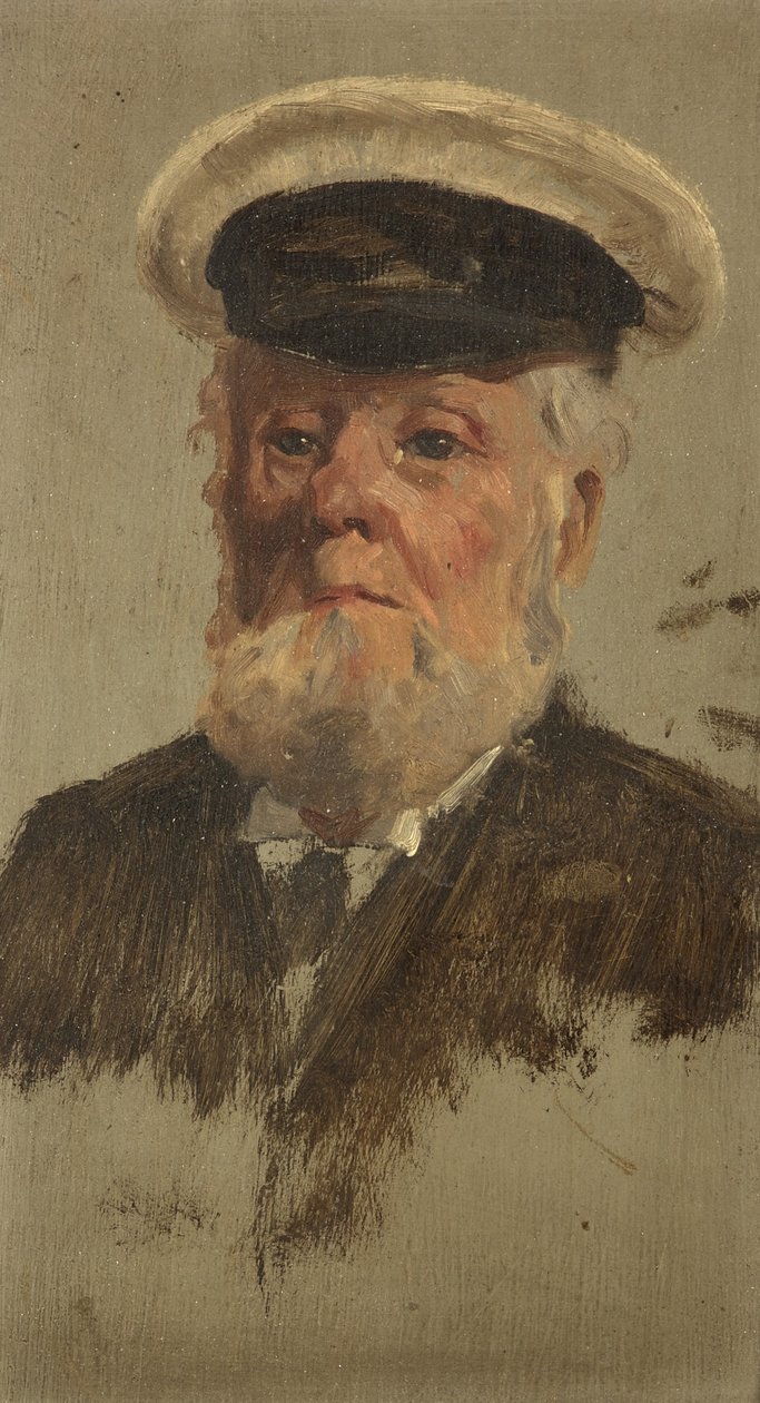 G. Singleton portréja, 6., 1920 körül (olaj, tábla) alkotó: George Edmund Butler