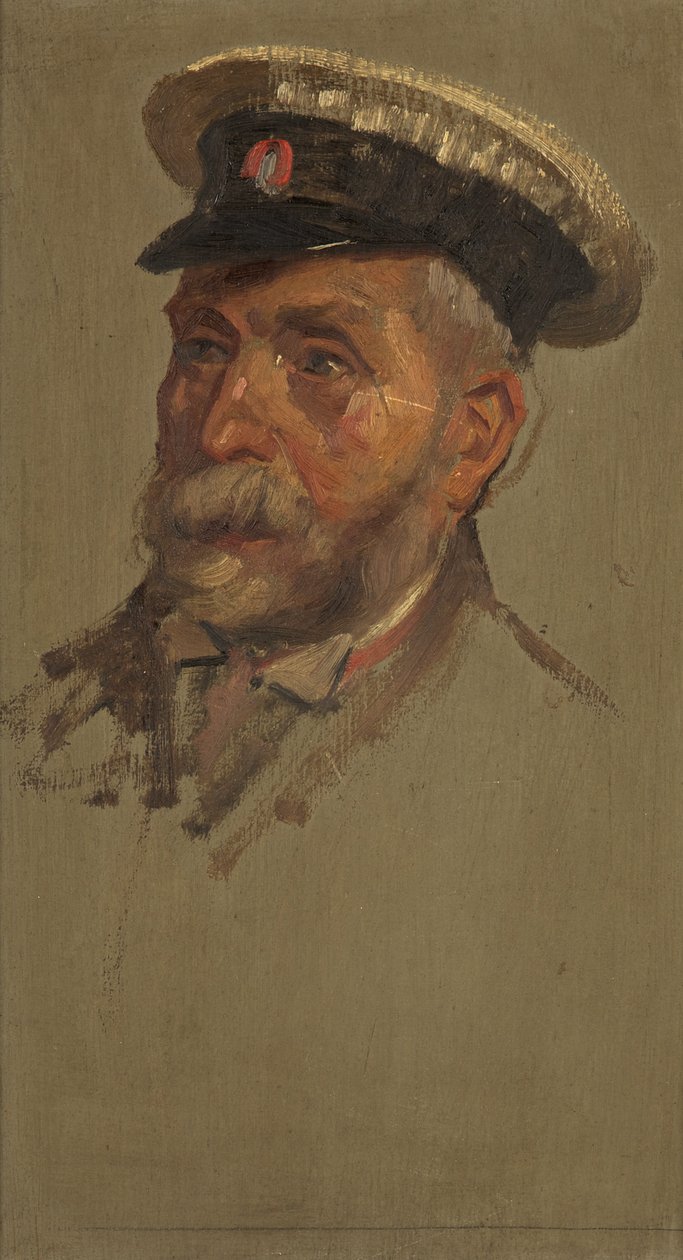 L. Andrews portréja, 30. sz. 1920 (olaj a panelen) alkotó: George Edmund Butler