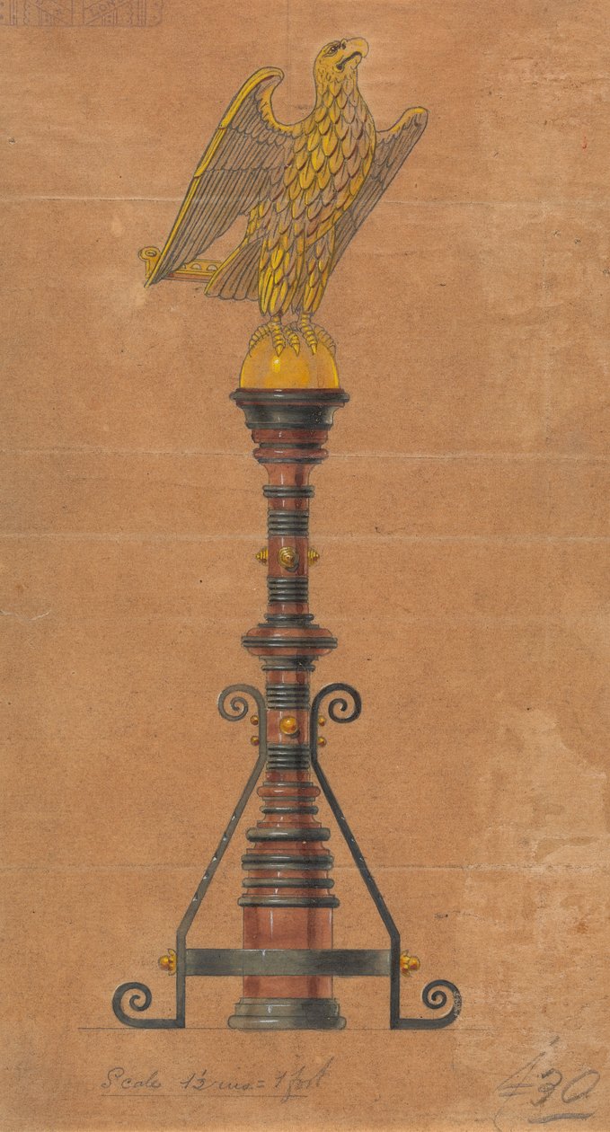 Jones és Willis, fém- és famunkások, valamint birminghami és londoni templombútor-gyártók számára készült tervek alkotó: George Edmund Street
