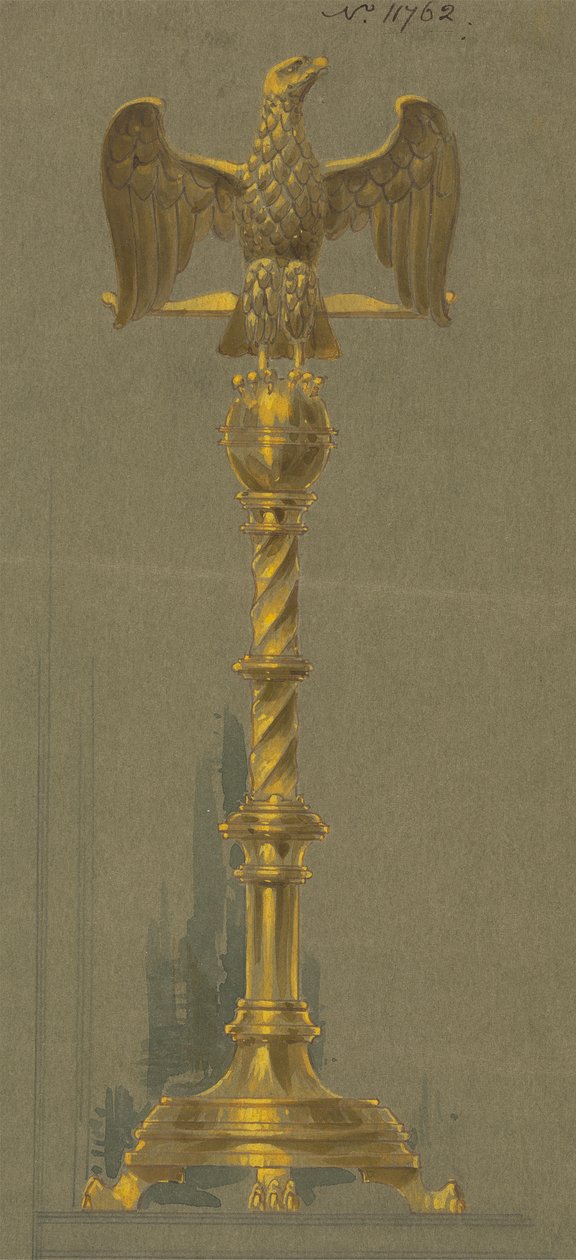 Jones és Willis, fém- és famunkások, valamint birminghami és londoni templombútor-gyártók számára készült tervek alkotó: George Edmund Street