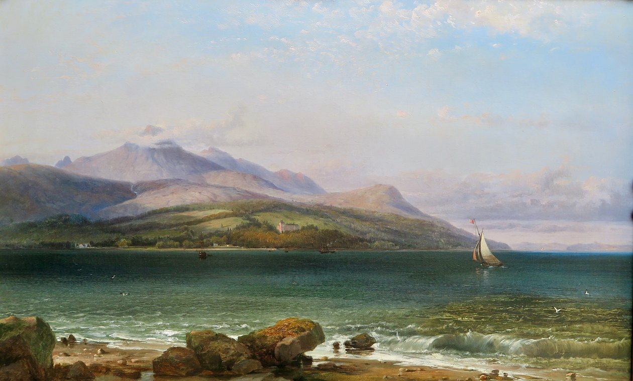The Isle of Arran,19. század (Olaj, vászon) alkotó: George Edwards Hering