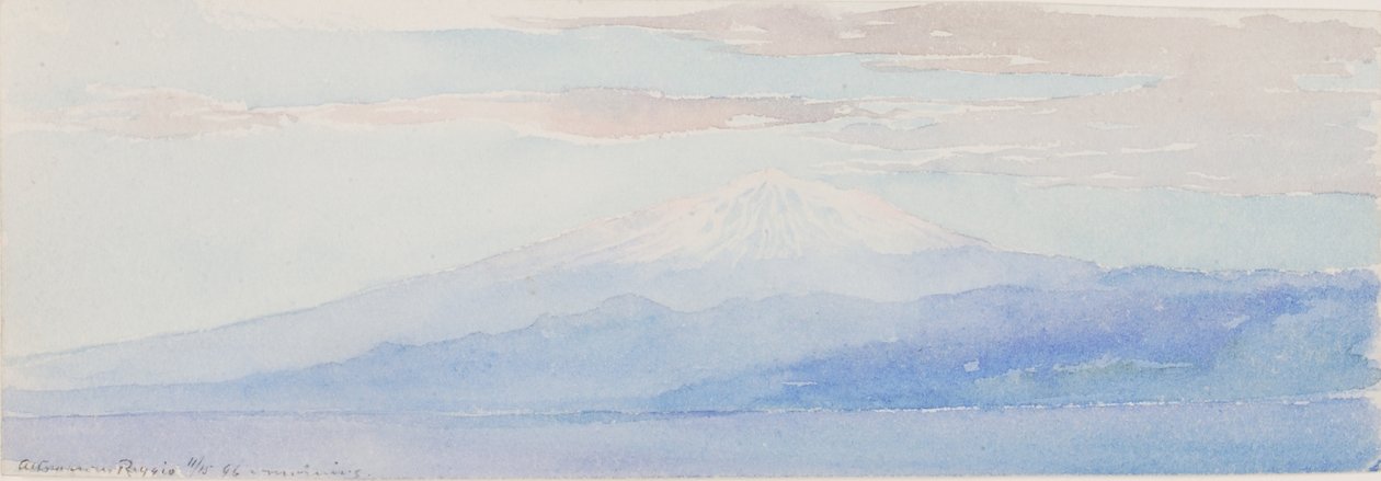 Alto Reggioból, Reggel, 1896. alkotó: George Elbert Burr