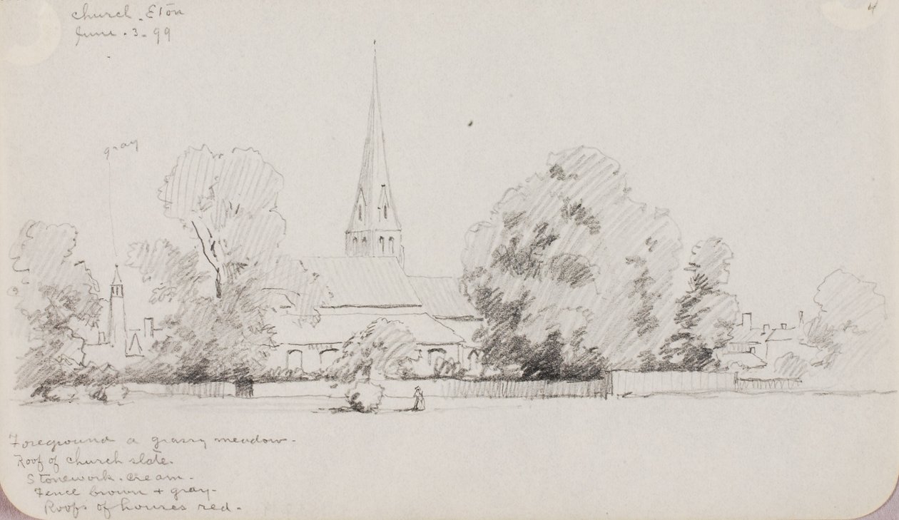 Templom, Eton alkotó: George Elbert Burr