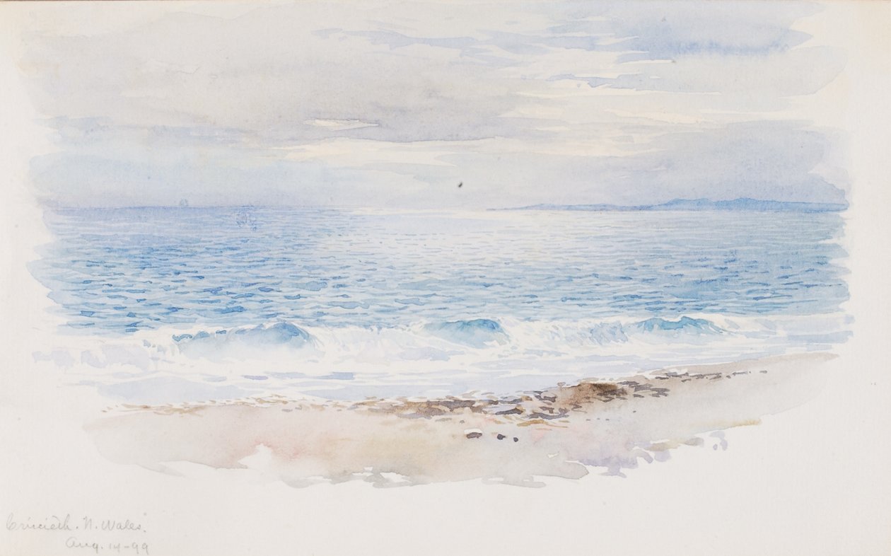 Criccieth, N. Wales, 1899. alkotó: George Elbert Burr