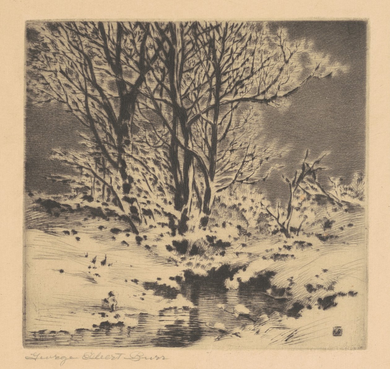 Első hó (1. sz.) alkotó: George Elbert Burr
