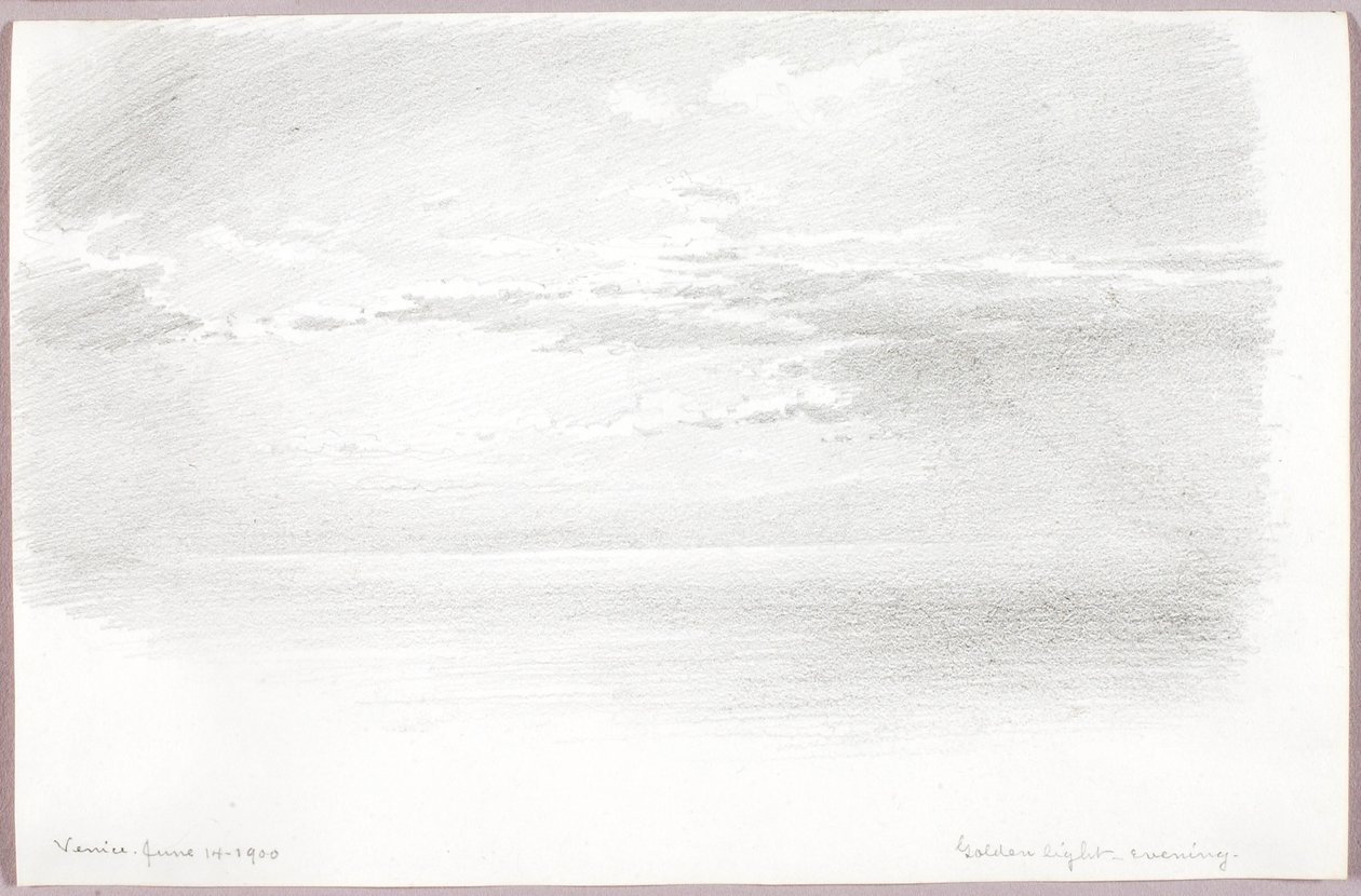 Arany fény, este alkotó: George Elbert Burr