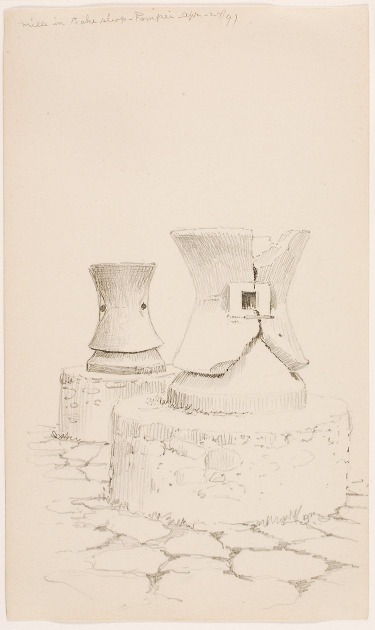 Mills in Bake Shop--Pompei alkotó: George Elbert Burr