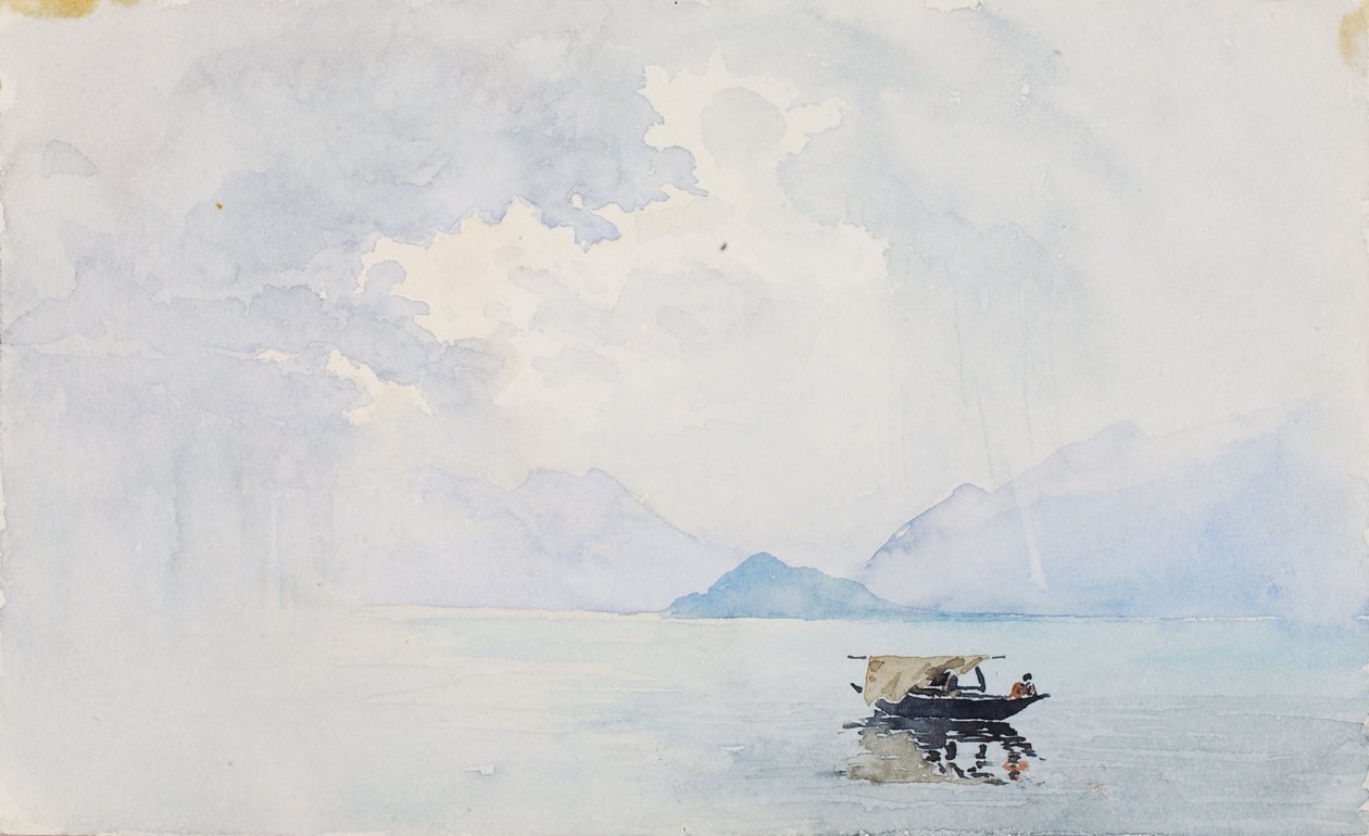Eső, Bellagio alkotó: George Elbert Burr