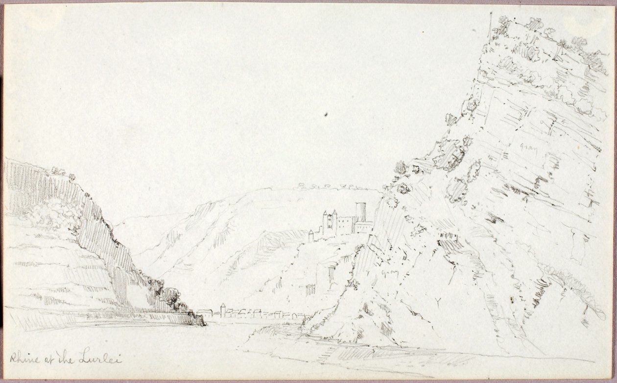 Rajna a Lurleynél alkotó: George Elbert Burr