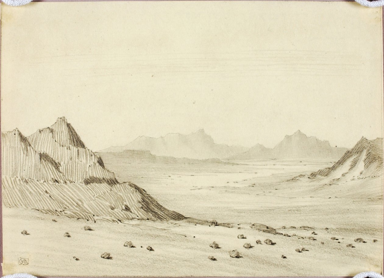 Cím nélkül (rajz nyomathoz) alkotó: George Elbert Burr