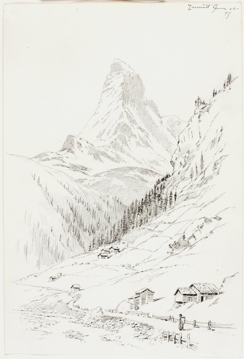 Zermatt alkotó: George Elbert Burr