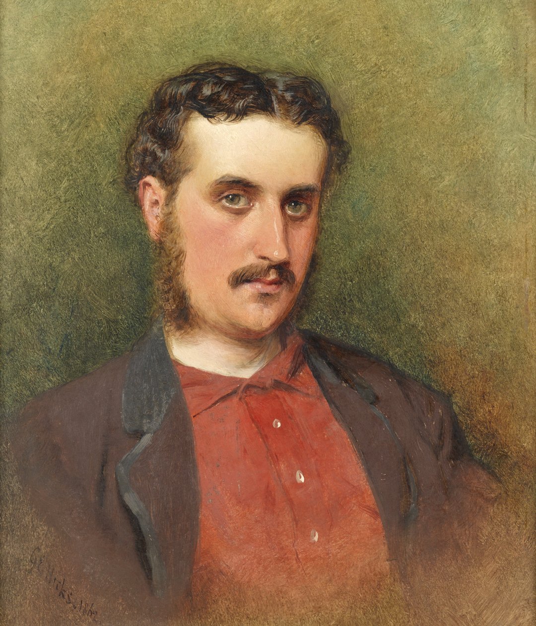 Önarckép, 1862 alkotó: George Elgar Hicks