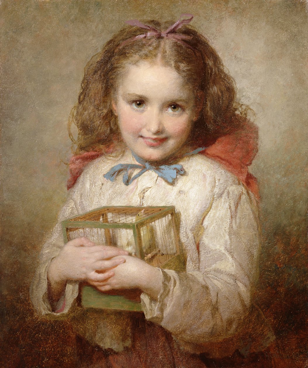 A születésnapi ajándék alkotó: George Elgar Hicks