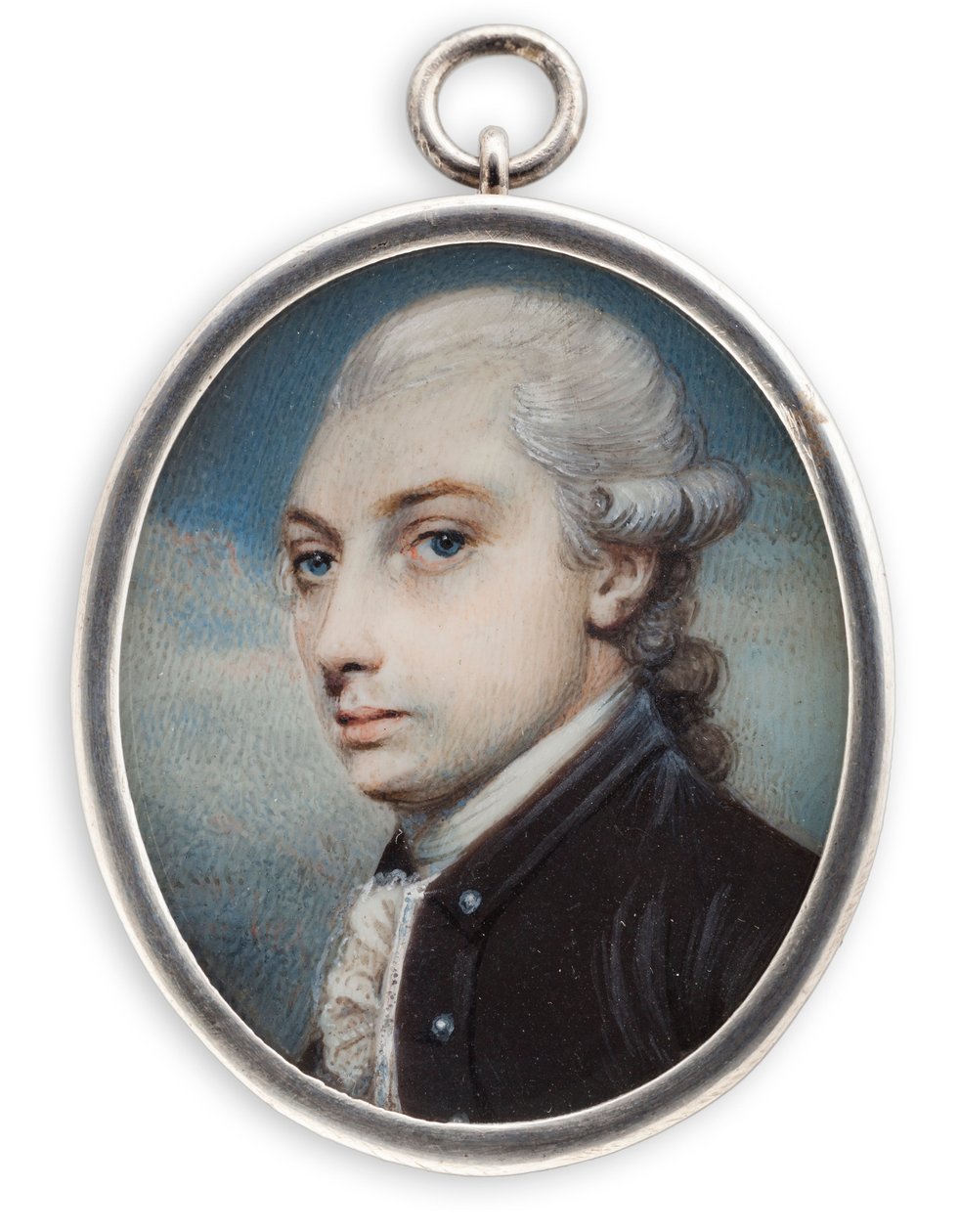 Fiatal férfi portréja alkotó: George Engleheart