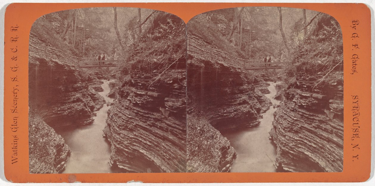 Watkins Glen Táj, Árnyékszurdok alkotó: George F. Gates