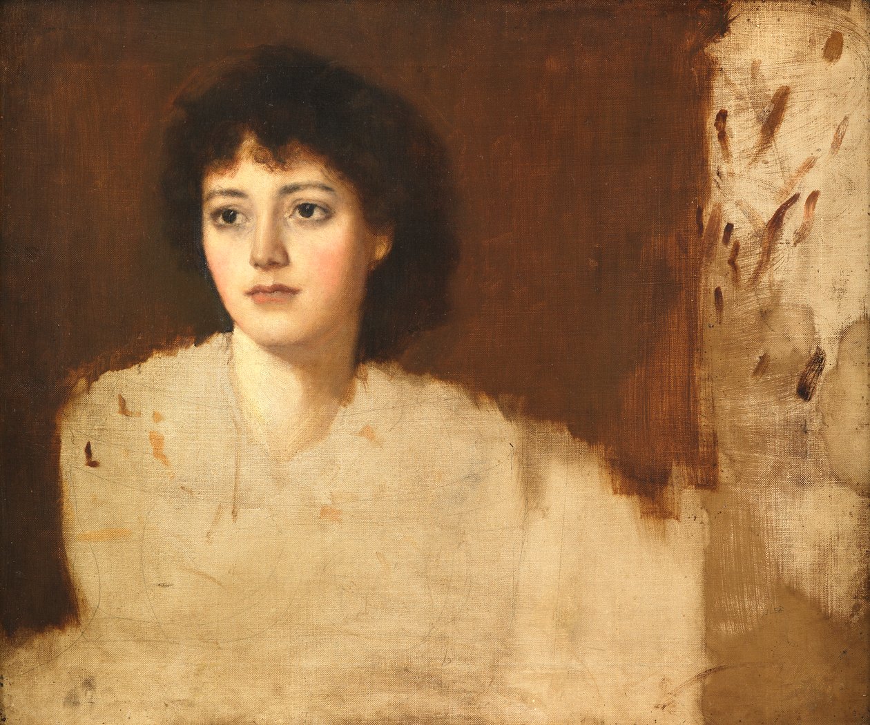 Brown tanulmány alkotó: George Frank Miles
