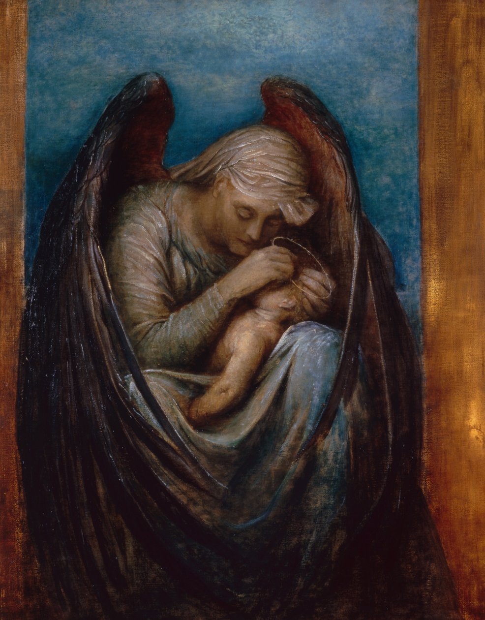 Az ártatlanságot megkoronázó halál alkotó: George Frederic Watts