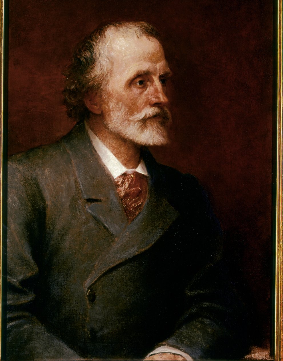 George MEREDITH, Portré 1893 (olaj, vászon) alkotó: George Frederic Watts